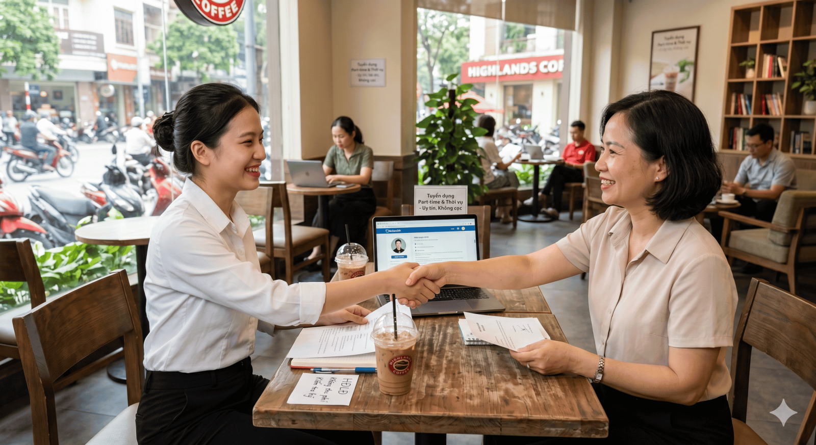 Kỹ năng phỏng vấn và quản lý thời gian khi làm thêm tại các chuỗi cafe và shop thời trang cho sinh viên